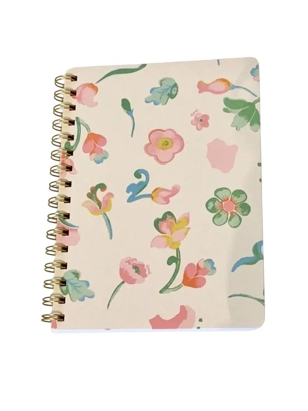 COACH SPIRAL NOTEBOOK WITH DREAMY LAND FLORAL PRINT HARD COVER NEW!